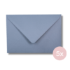 Envelop jeanskleur