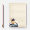 Notitieblok boeken en thee
