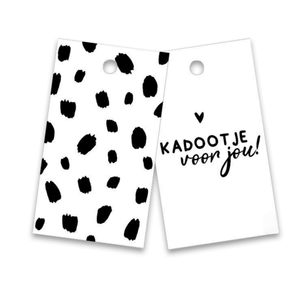 Cadeaulabel kadootje voor jou