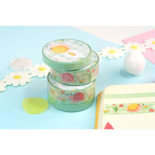 Washi tape little snails